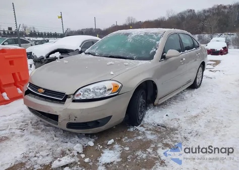 2010 Chevrolet Impala Lt из США, поврежденный, VIN 2G1WB5EKXA1189010